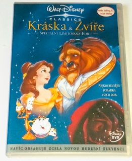 Kráska a zvíře 1991 DVD