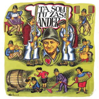 Ander – Ta Som Tu Zaš! 1991 EX, VYPRANÁ Vinyl (LP)