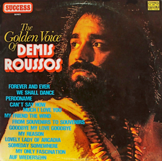 Demis Roussos – The Golden Voice Of Demis Roussos 1985 EX, VYPRANÁ Vinyl (LP)