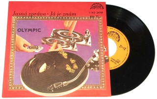 Olympic – Jasná Zpráva • Já Je Znám 1982, Vinyl 7" Single (SP)