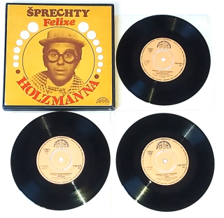 Felix Holzmann – Šprechty Felixe Holzmanna 1974, 3 x Vinyl 7" Single (Box Set 3SP)