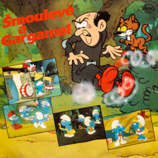 Šmoulové – Šmoulové A Gargamel 1989 NM VYPRANÁ Vinyl (LP)