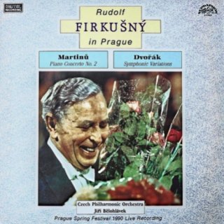 Bohuslav Martinů, Antonín Dvořák, Rudolf Firkušný, The Czech Philharmonic Orchestra, Jiří Bělohlávek – Rudolf Firkušný In Prague 1991 NM, VYPRANÁ Vinyl (LP)