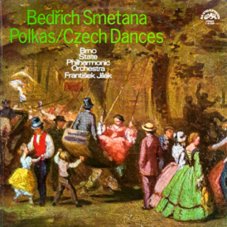 Bedřich Smetana - Brno State Philharmonic Orchestra, František Jílek – Polkas/Czech Dances 1975 EX-, VYPRANÁ Vinyl (LP)