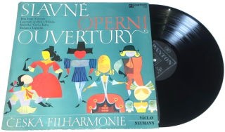 Česká Filharmonie, Václav Neumann – Slavné Operní Ouvertury 1972 EX, Vinyl (LP)