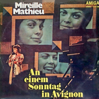 Mireille Mathieu – An Einem Sonntag In Avignon 1971 VG+, VYPRANÁ Vinyl (LP)