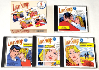 Various – Love Songs Volume 1989 (1 - 4), 4CD Box Set