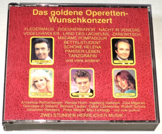 Das Goldene Operetten-Wunschkonzert 2CD