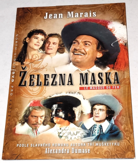 Železná maska 1962 DVD (nerozbalené)
