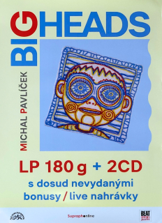 Michal Pavlíček – Big Heads (plakát)