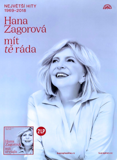Hana Zagorová - Mít tě ráda (plakát)