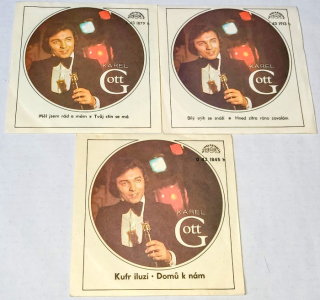 Karel Gott, Set 3 x Vinyl 7" Single