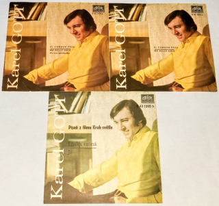 Karel Gott, Set 3 x Vinyl 7" Single