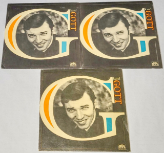 Karel Gott, Set 3 x Vinyl 7" Single