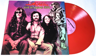 Budgie – Live In London 1974 (2014) LP EX+, VYPRANÁ Red Vinyl (LP)