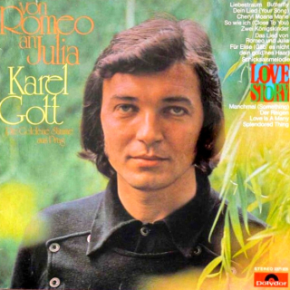 Karel Gott – Von Romeo An Julia 1971 VG+, VYPRANÁ Vinyl (LP + příloha)