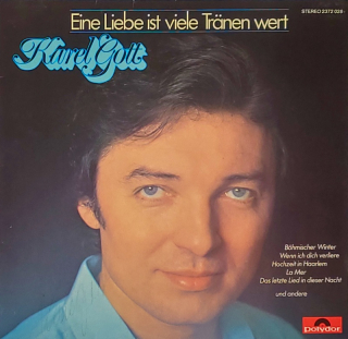 Karel Gott – Eine Liebe Ist Viele Tränen Wert 1980 EX, VYPRANÁ Vinyl (LP)