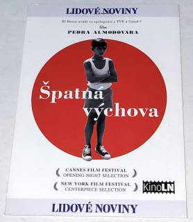 Špatná výchova 2004 DVD, nerozbalené