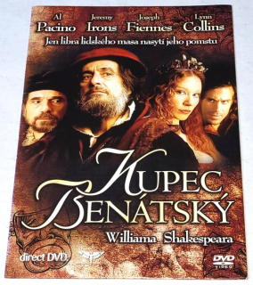 Kupec benátský 2004 DVD, nerozbalené