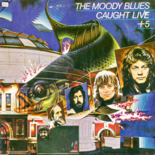 The Moody Blues – Caught Live +5 1977 EX+, VYPRANÉ Vinyl (2LP)