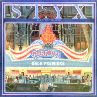 Styx – Paradise Theatre 1981 G+, VYPRANÁ Vinyl (LP)