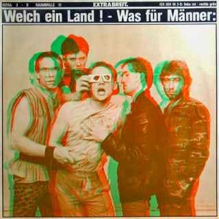Extrabreit. – Welch Ein Land ! - Was Für Männer: 1981 VG-, VYPRANÁ Vinyl LP