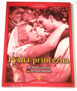 Pyšná princezna 1952 DVD, nerozbalené