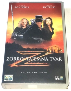 Zorro: Tajemná tvář - VHS kazeta Original