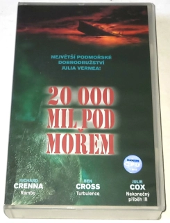 20.000 mil pod mořem - VHS kazeta