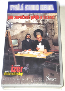 Vysílá studio Izerka aneb Jak zaručeně přijít o licenci - VHS kazeta