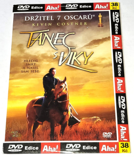 Tanec s vlky 1990 DVD, nerozbalené