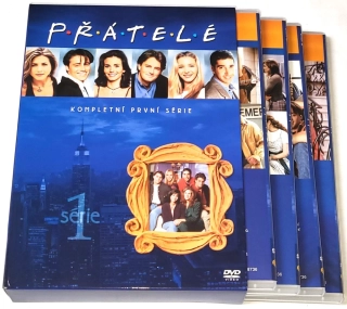Přatele - Kompletní 1. série 4DVD BOX Set