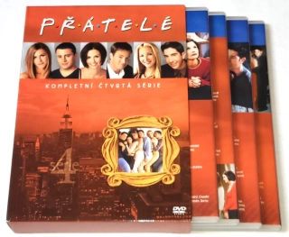 Přatele - Kompletní 4. série 4DVD BOX Set