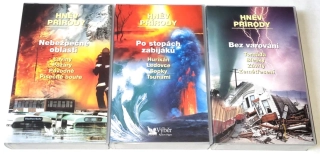 Hněv přírody / VHS kazety 3ks Original