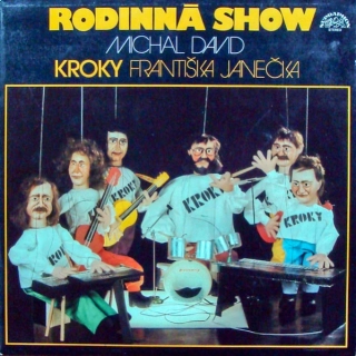 Michal David, Kroky Františka Janečka – Rodinná Show 1985 VG+, VYPRANÁ Vinyl (LP)