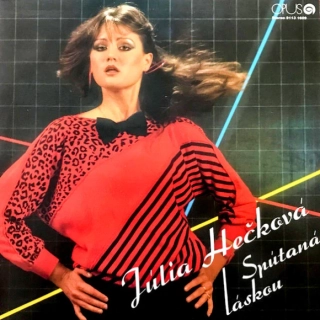 Júlia Hečková – Spútaná Láskou 1988 VG+, Vinyl (LP)