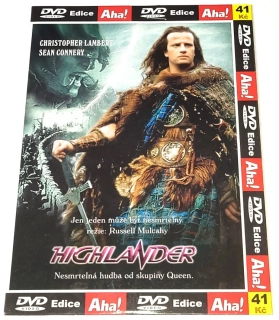 Highlander 1986 DVD, nerozbalené