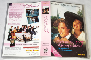 Čtyři svatby a jeden pohřeb 1994 / VHS kazeta