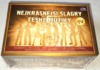 Nejkrásnější šlágry české muziky 6CD + 4DVD (nerozbalené)