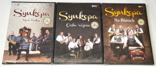 Synkopa – Na Búroch / Cesta rájem / Sen lásky 3CD + 3DVD (nerozbalené)