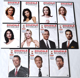Zoufalé manželky - Kompletní 1. série (11 x DVD) nové, nerozbalené