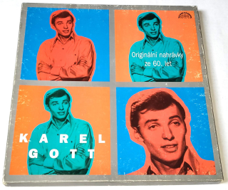 Karel Gott – Originální nahrávky ze 60. let 1993 EX, VYPRANÉ (BOX 3LP)