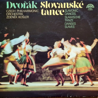 Dvořák, Czech Philharmonic Orchestra, Zdeněk Košler - Slovanské Tance 1980 VG+, VYPRANÉ Vinyl (2LP)