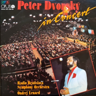 Petr Dvorský - In Concert 1988 VG+, VYPRANÉ Vinyl (2LP)