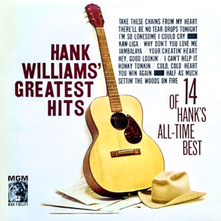 Hank Williams – Hank Williams' Greatest Hits (14 Of Hank's All-Time Best 1989 NM, VYPRANÁ Vinyl (LP)