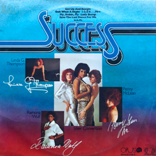 Success Silver Convention Penny McLean Ramona Wulf Linda G. Thompson 1977 VG, VYPRANÁ Vinyl (LP)