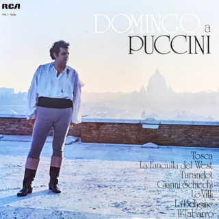Placido Domingo – Domingo A Puccini 1974 EX-, VYPRANÁ Vinyl (LP)