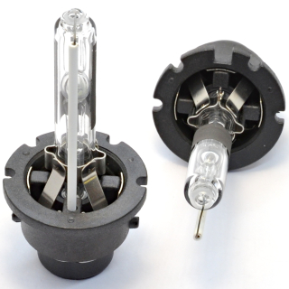 Náhradní výbojky D2R - 6000K 2ks (pár, 2 x výbojka) kovové úchyty