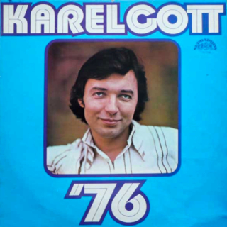 Karel Gott – Karel Gott '76 1975 VG+, VYPRANÁ Vinyl (LP + příloha)
