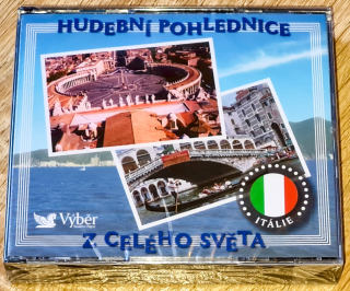 HUDEBNÍ POHLEDNICE Z CELÉHO SVĚTA, ITALIE - 2006, 3 CD (nerozbalené)